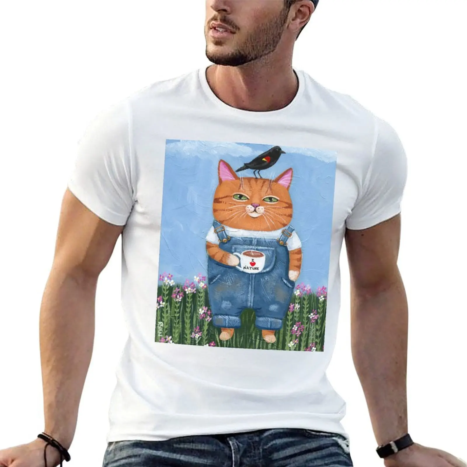 

Izzy Loves Nature T-Shirt anime t shirts oversize t shirts for man cotton funny man t shirt luxury T-shirt