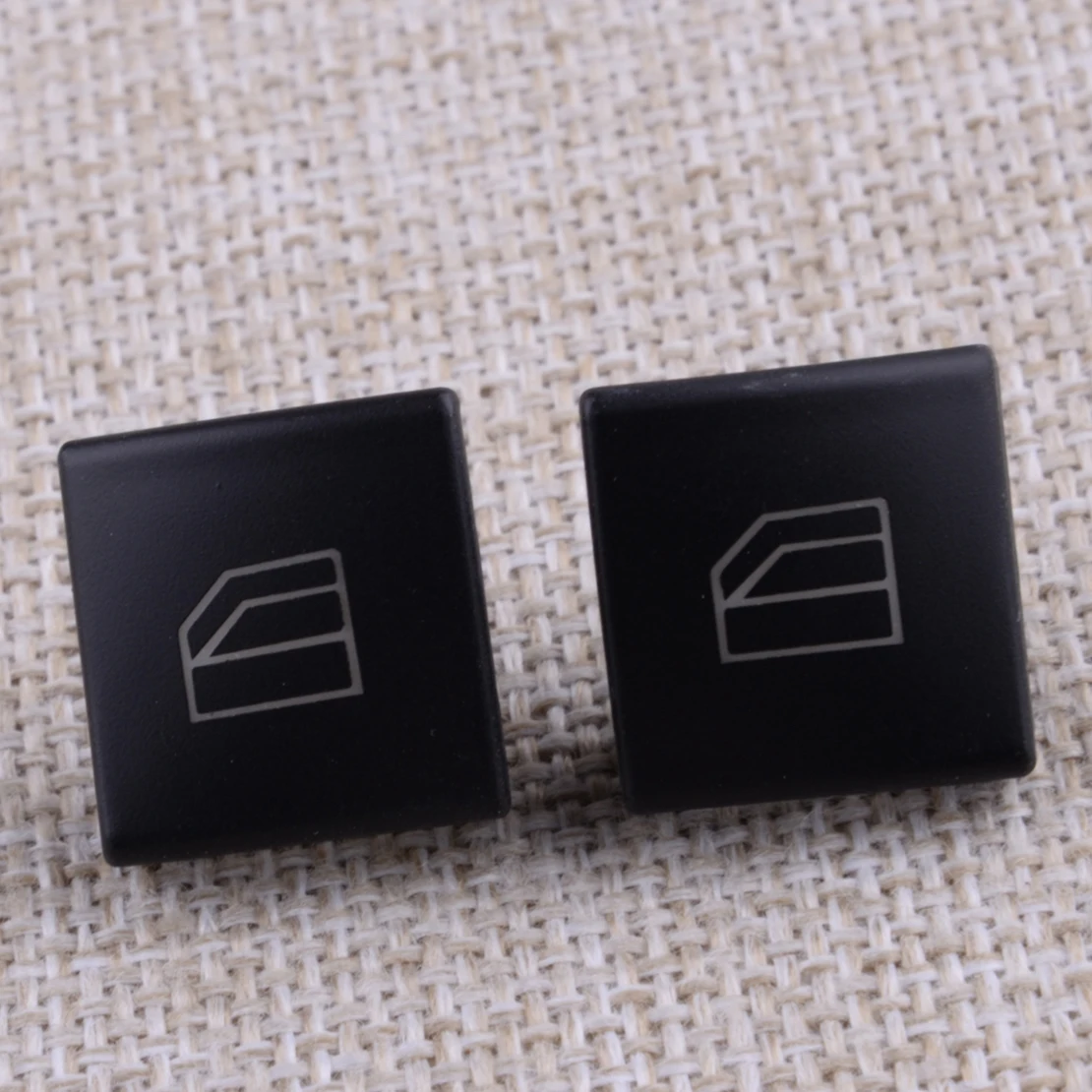 A2049055402 1 Pair Window Switch Button Cover Cap Fit For Mercedes Benz A B C E M GLK GL GLA GLE GLS Class CLA Black Plastic