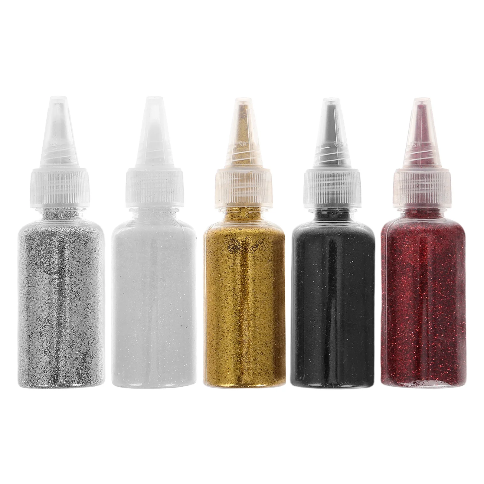 

5Pcs Flash Powder Nail Art Glitter Radiant Shine Body Highlight DIY Creativity Longlasting Durability Versatile Use Nail Art