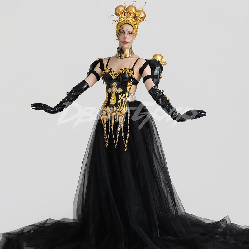 Seksowny strój tancerki gogo na Halloween, cosplay, taniec na rurze, odzież damska na imprezę, festiwal, strój do baru, klubu nocnego, rave'u XS10343