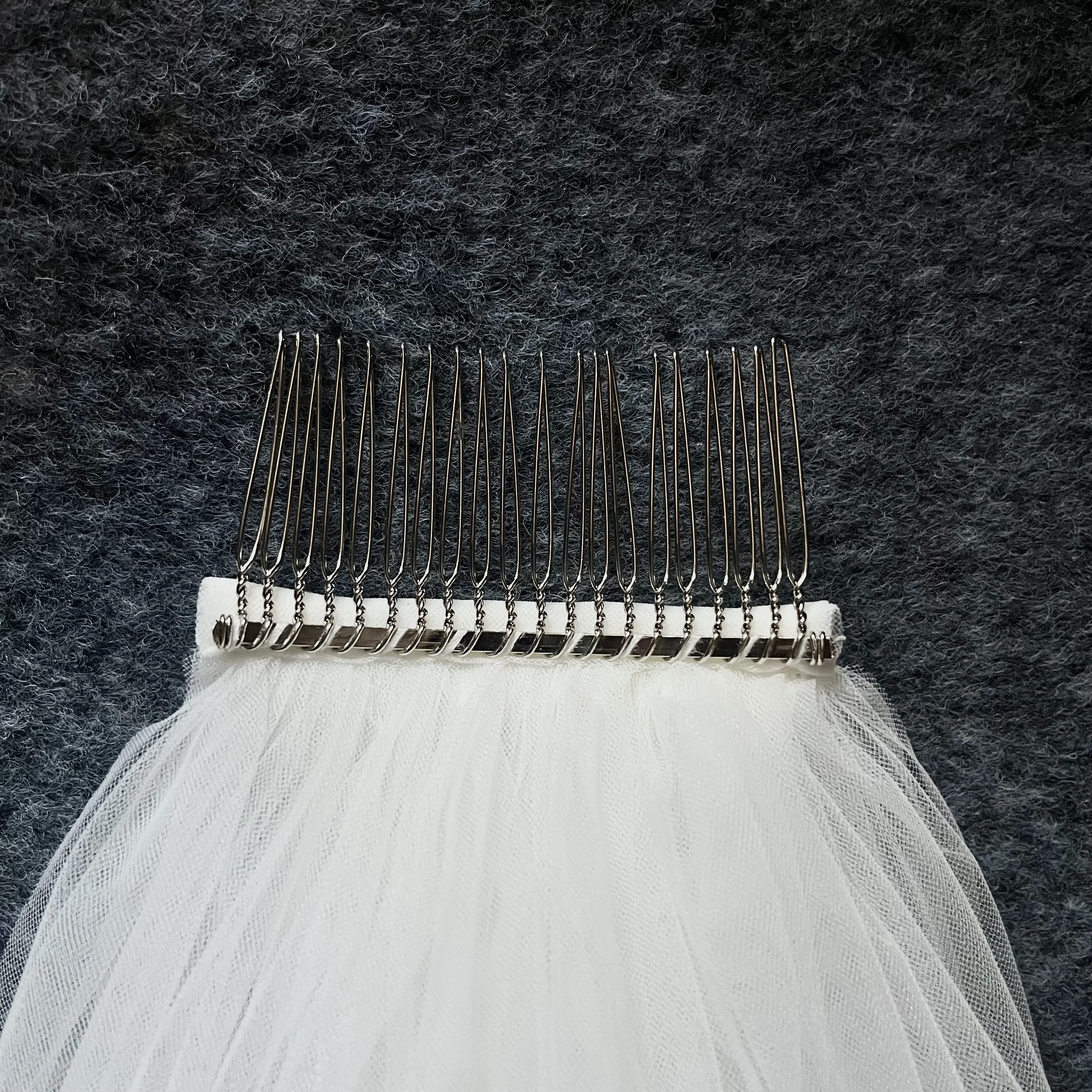 Velo de novia de una capa de encaje con lentejuelas, 3m/4m/5m, con peine, borde de encaje blanco, velo de novia con apliques de marfil, estilo catedral para novias