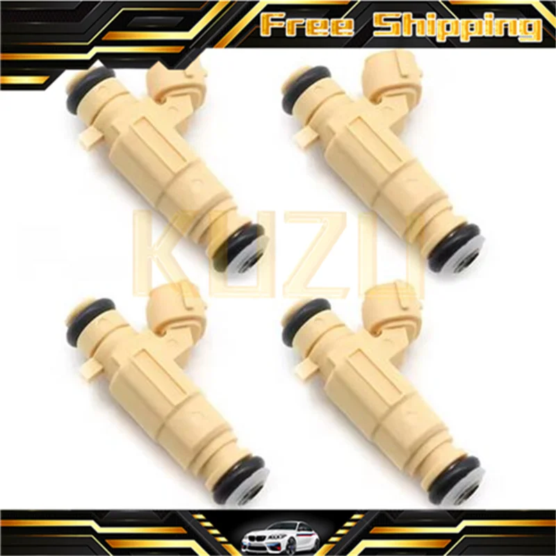 Bico de injeção de injetor de combustível, 4 unidades, para 2002-2008 Hyundai Elantra Tiburon Tucson 2.0L 2.7L V6 35310-23600 3531023600
