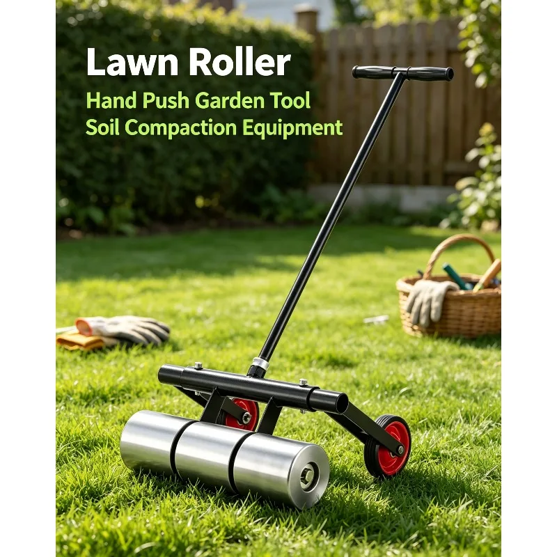 Heavy Duty Floor Compaction Roller for PVC & Linoleum, Vinyl Tile Floor Installation Compressing & Leveling Roller