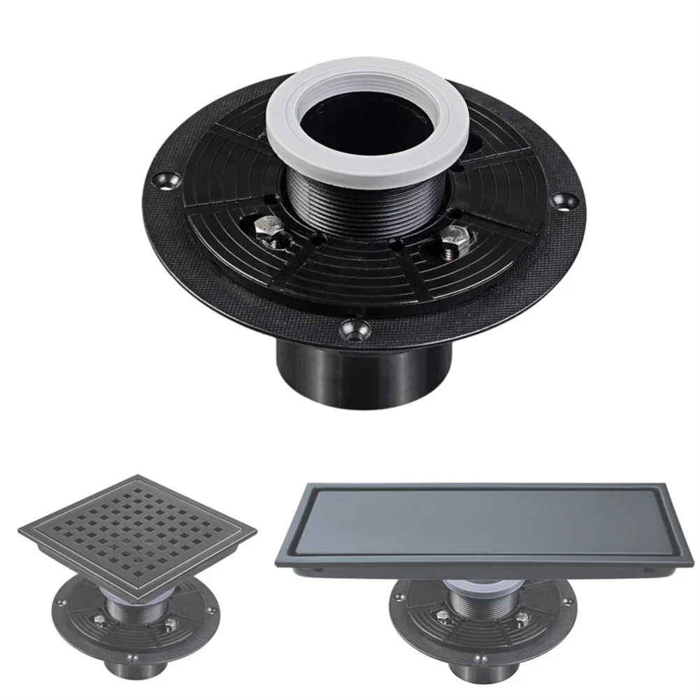 2 Inch Shower Drain Flange Drain Base For Linear Square Drain Installation Drain Connector Flange Home Improvement