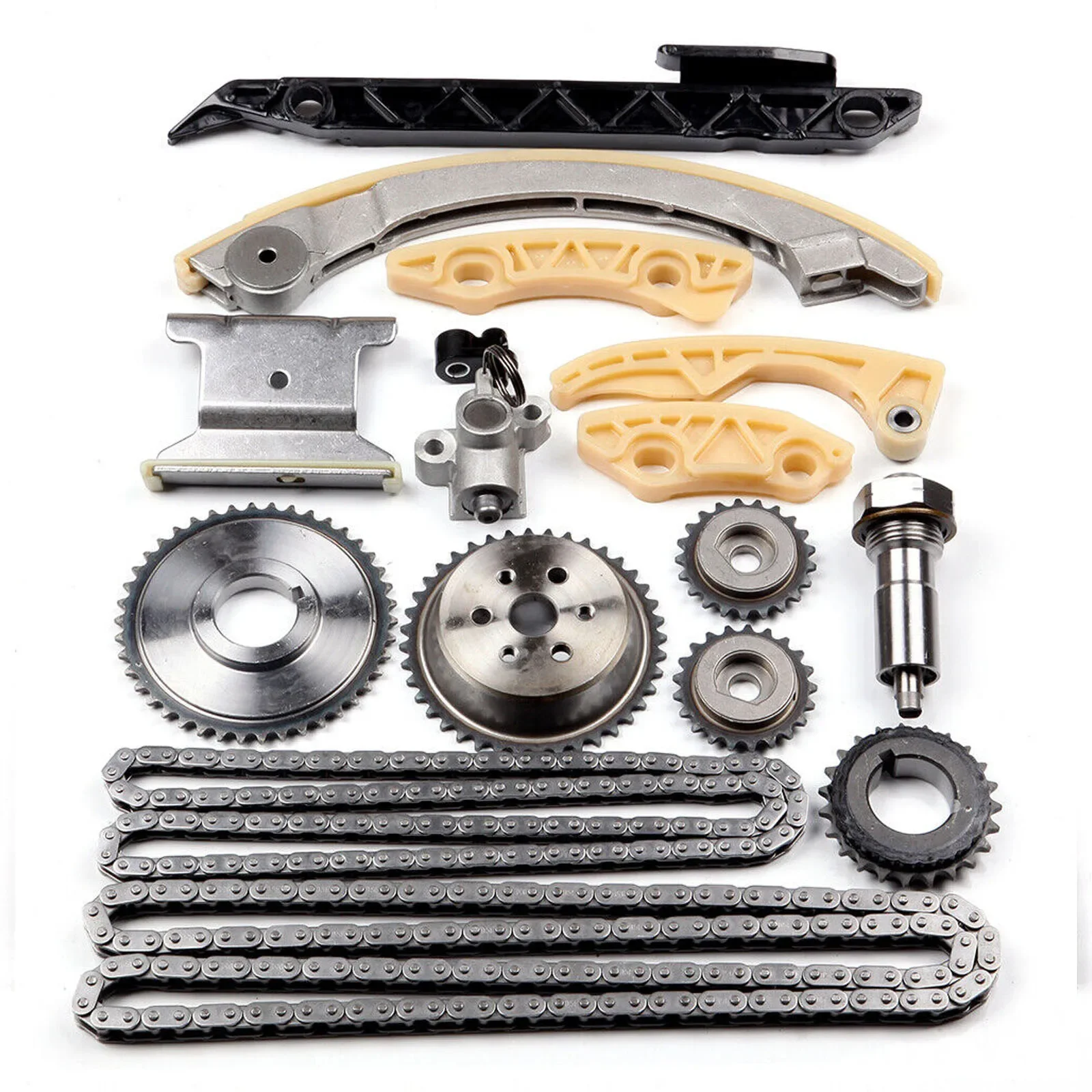 Timing Chain Kit fit 2.0 2.2 2.4 L l4 DOHC Naturally Aspirated for GMC Chevrolet Buick Pontiac Saturn 2.4L 2.2L 2.0L 2003-2015