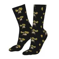 Happy Funny Socks Men's Women's Casual Shrek Faces  Sport  Spring Summer Autumn Winter