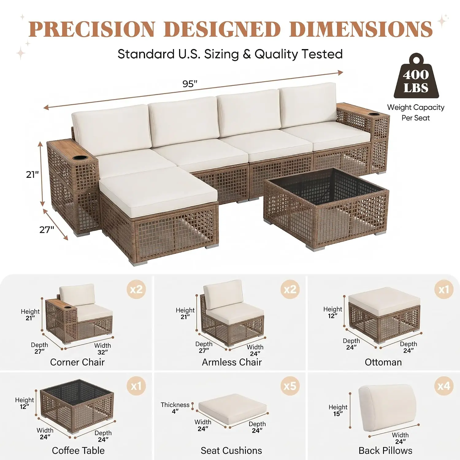 Thumbnail 4 - #8 Outdoor Sofas Price Drop Alerts