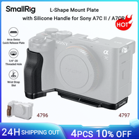 SmallRig A7C II/A7CR L-Shape Mount Plate w Silicone Handle for Sony Alpha 7C II/Alpha 7CR, w Arca-Swiss Quick Release Plate 4797