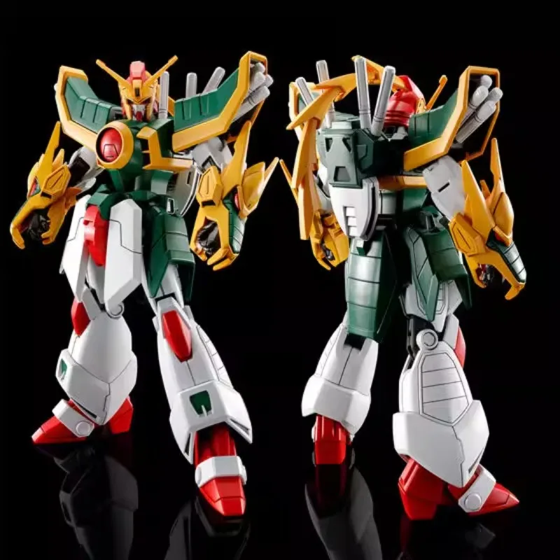 Livraison rapide Bandai Anime HG limitée GF13-011NC DRAGON GUNDAM modèle Original jouets figurine à collectionner ornements enfants