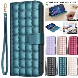 Funda For Galaxy A55 A15 A35 M15 M55 Flip Case For Samsung Galaxy A54 A25 A05 A05S A34 A24 M62 Cases Checkered Wallet Card Cover