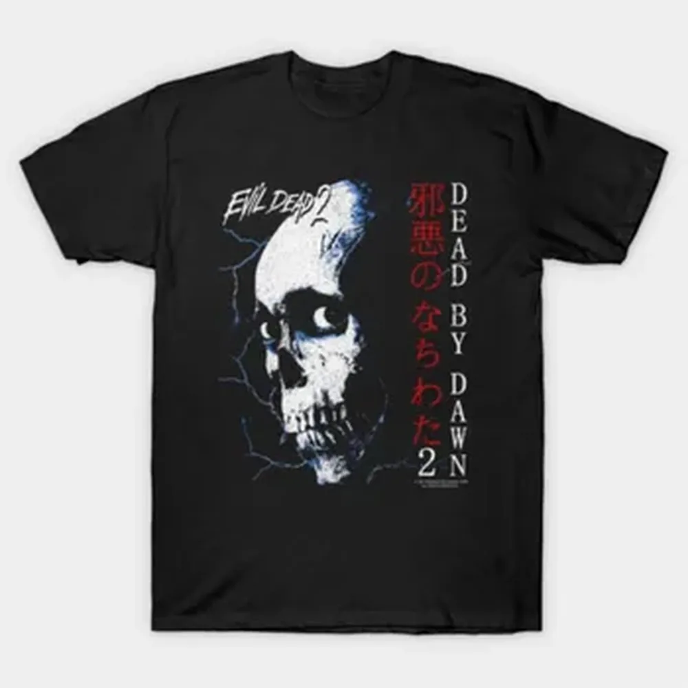 Evil Dead 2 Dead By Dawn T-shirt For Men Women 100% Cotton T Shirts Short Sleeve