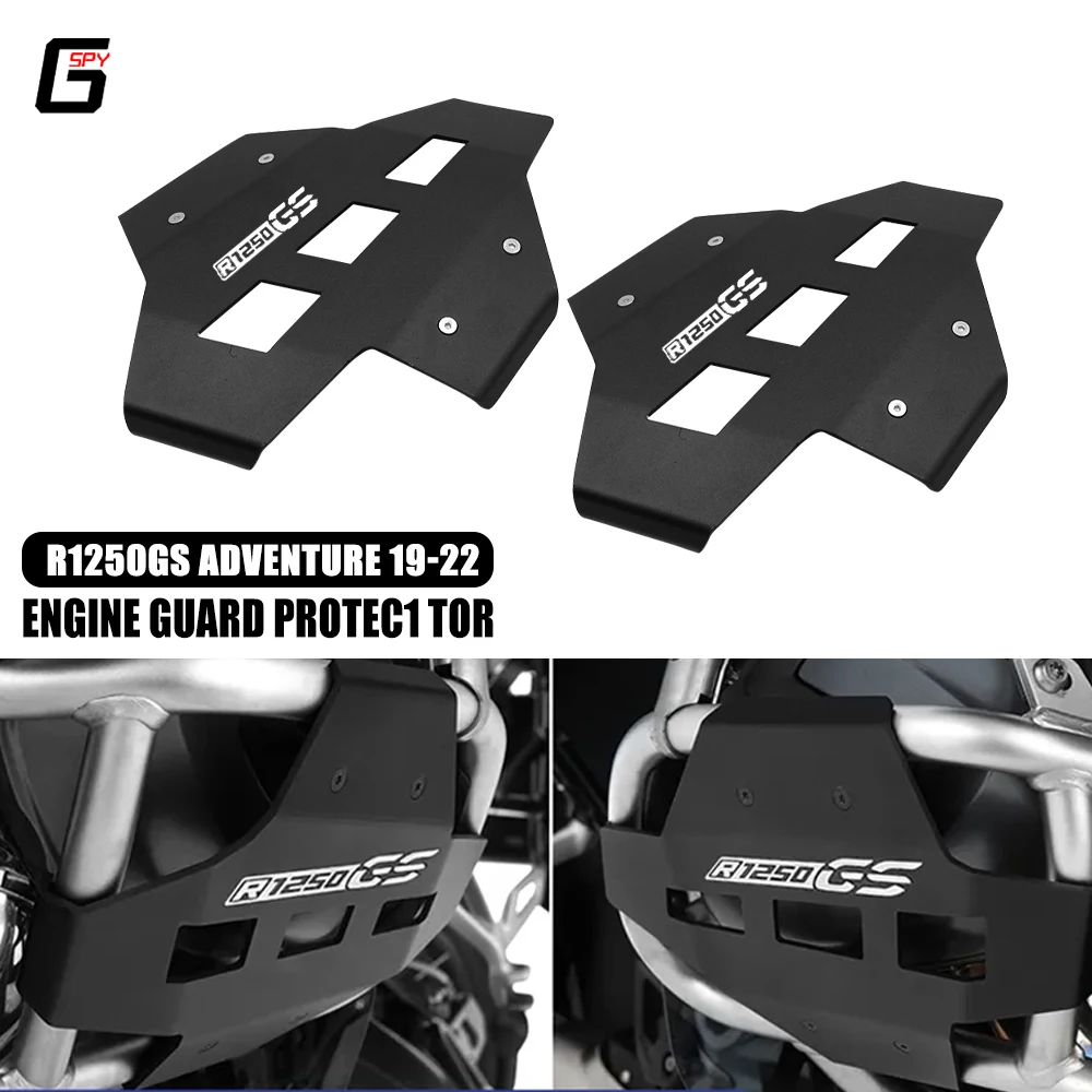 

R1250GS Motocycle Engine Guards Cylinder Head Guards Protector Cover Black For BMW R1250 GS LC ADV Adventure 2019-2022 2020 2021
