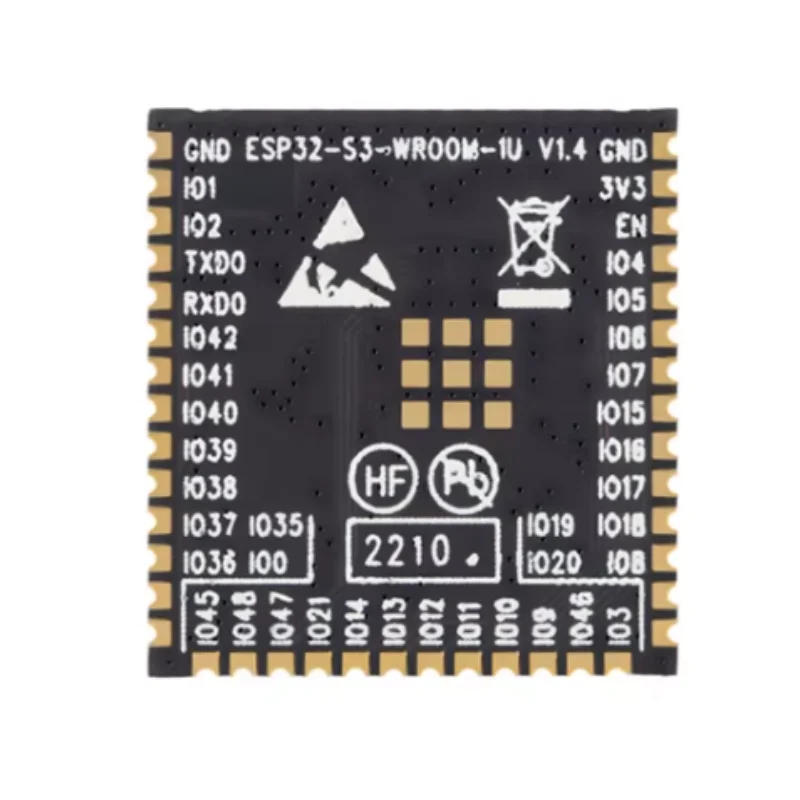 1pcs Original ESP32-S3-WROOM-1U-N16 Wi-Fi Bluetooth 5.0 16MB 32-bit Dual-core MCU Module