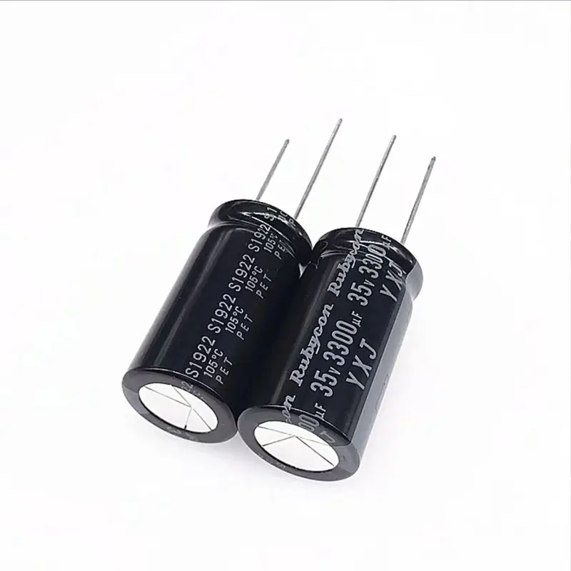 10PCS Alumium electrolytic capacitor YXJ 3300uF 35V 16x31.5 35V3300UF 272