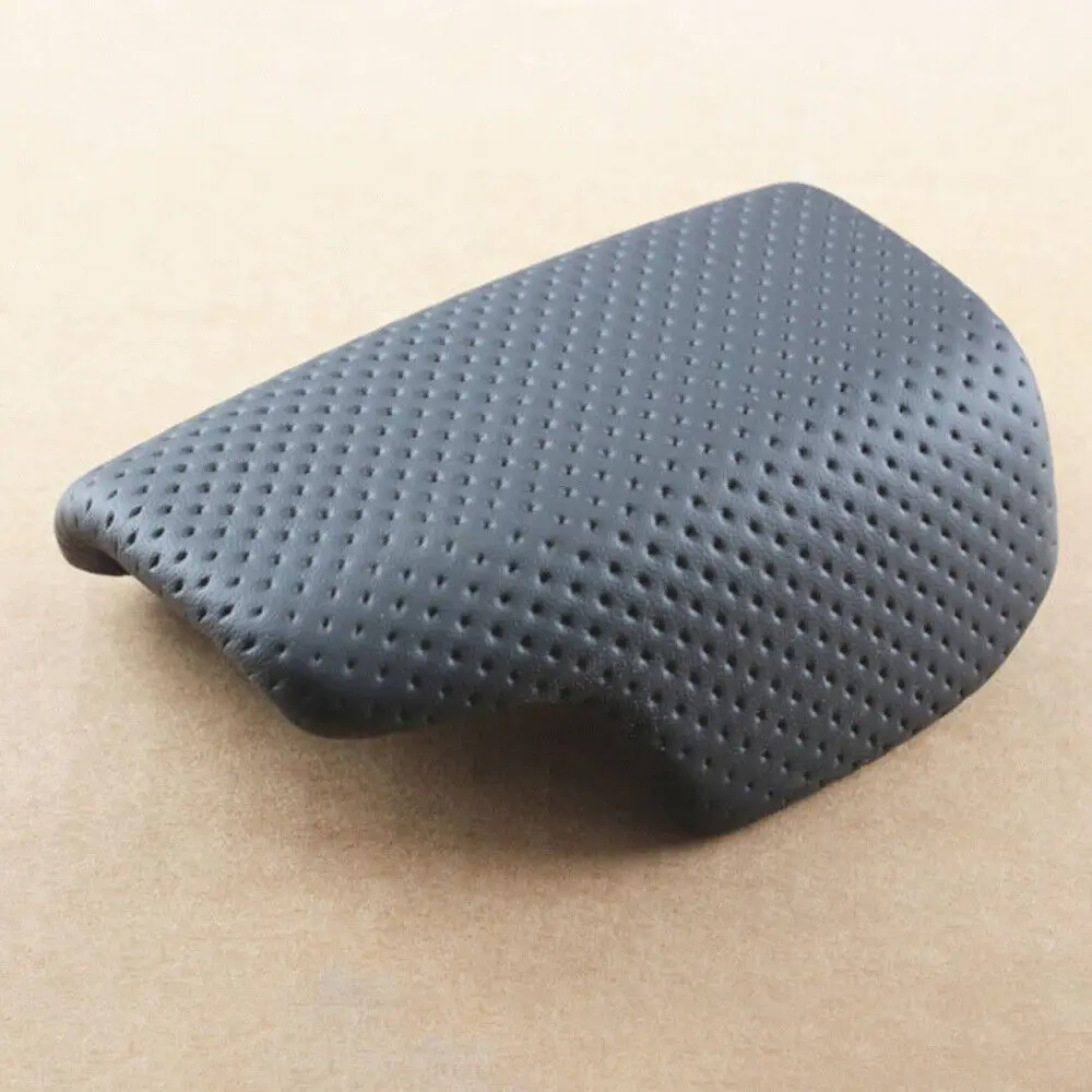 

WXZOS Perforated Leather Gear Shift Knob Cover 4N1713139E For Audi A8 D5 Q8 2018-2019