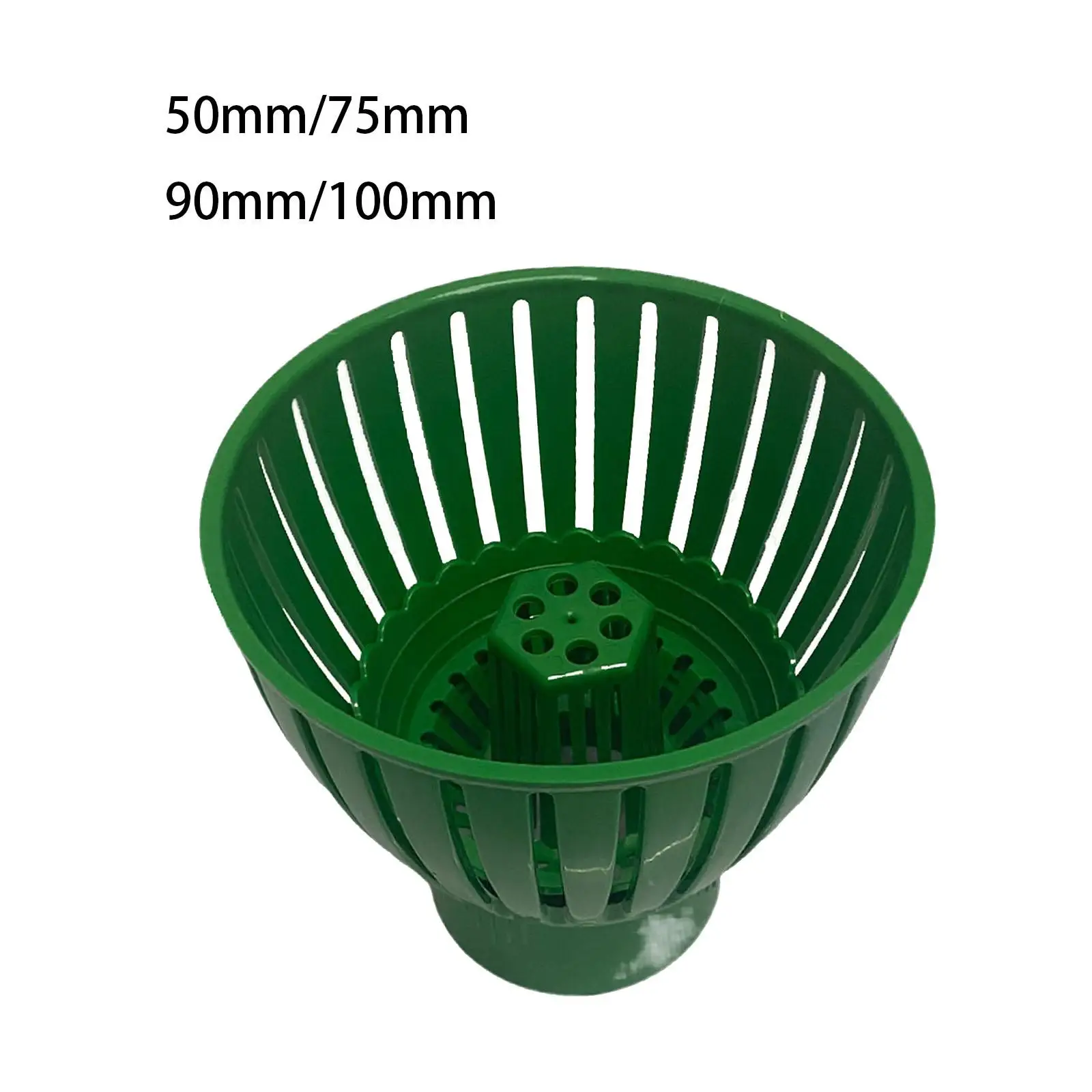 Fish Pond Skimmer Basket Large Anti Clogging Save Effort Easy to Use Universal Adjustable Angle Double Layer Filtration Control