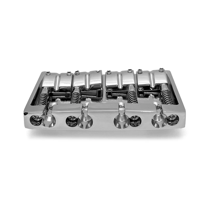 

4 String Bass Bridge 84.5x58MM String Body/Bottom Through String Spacing 19MM Bass Fixed Bridge