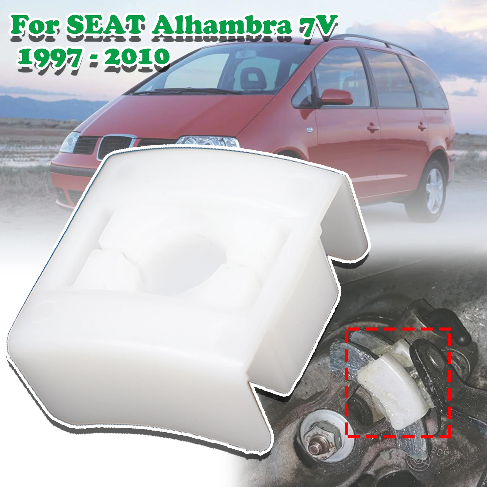 For SEAT Alhambra 7V Shifter Relay Lever Slide Shoe Sliding Shift Footer Gear Guide Shifting Clip Super Slider 1997 1998 - 2010