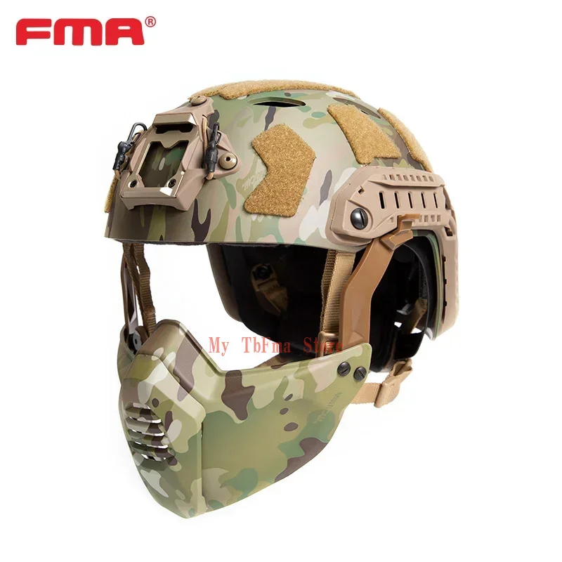 FMA FAST SF Right Angle Vent Hole Rescue Helmet Updated ABS Version Safe Training Riding Protective Helmet image 3