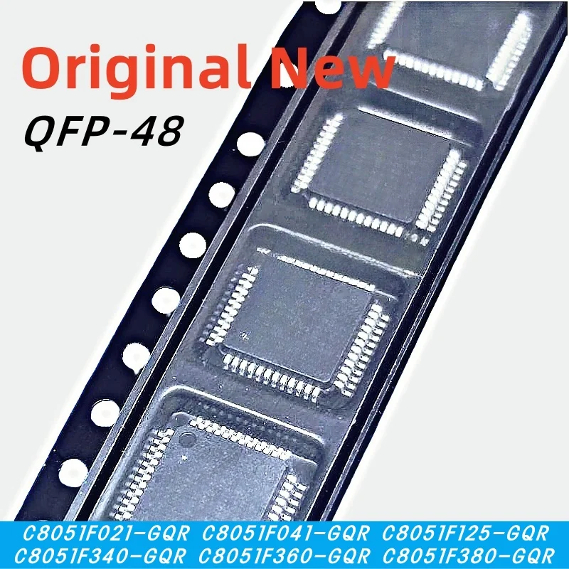 1pcs 100% New C8051F021-GQR C8051F041-GQR C8051F125-GQR C8051F340-GQR C8051F360-GQR C8051F380-GQR QFP Chipset