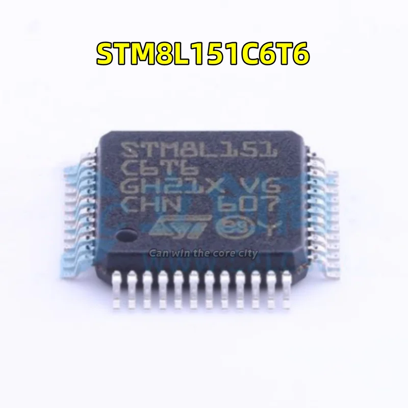 

1-100 PCS/LOT New imported original STM8L151C6T6 LQFP48 16MHz 32KB 8 bit microcontroller