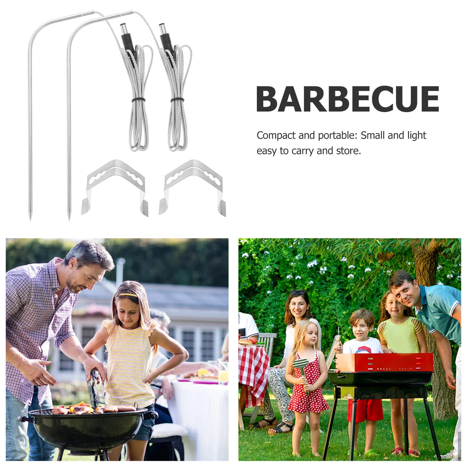 

Temperature Probe Replacement Cooking Meat Thermometer Baking for Multifunction