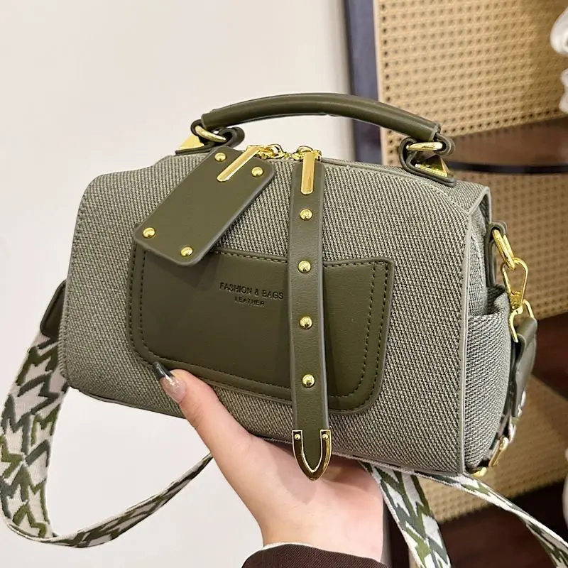 2026-spring-new-boston-pack-pillow-bag-high-end-fashion-niche-one-shoulder-bag-crossbody-bags-denim-small-package