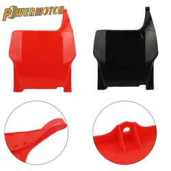 Enduro Motocross Front Number Plates Name Panel Plastic For Honda CR CRF 250R 450R 2023 Dirt Bike Motorcycle Accessories