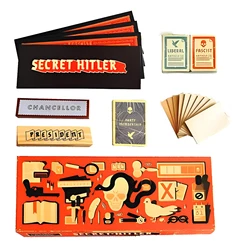 Secret Hitler Board Game Card Suitable for 2-8 People Adult Party Family Entertainment Puzzle Game Christmas Gift Fun Toy