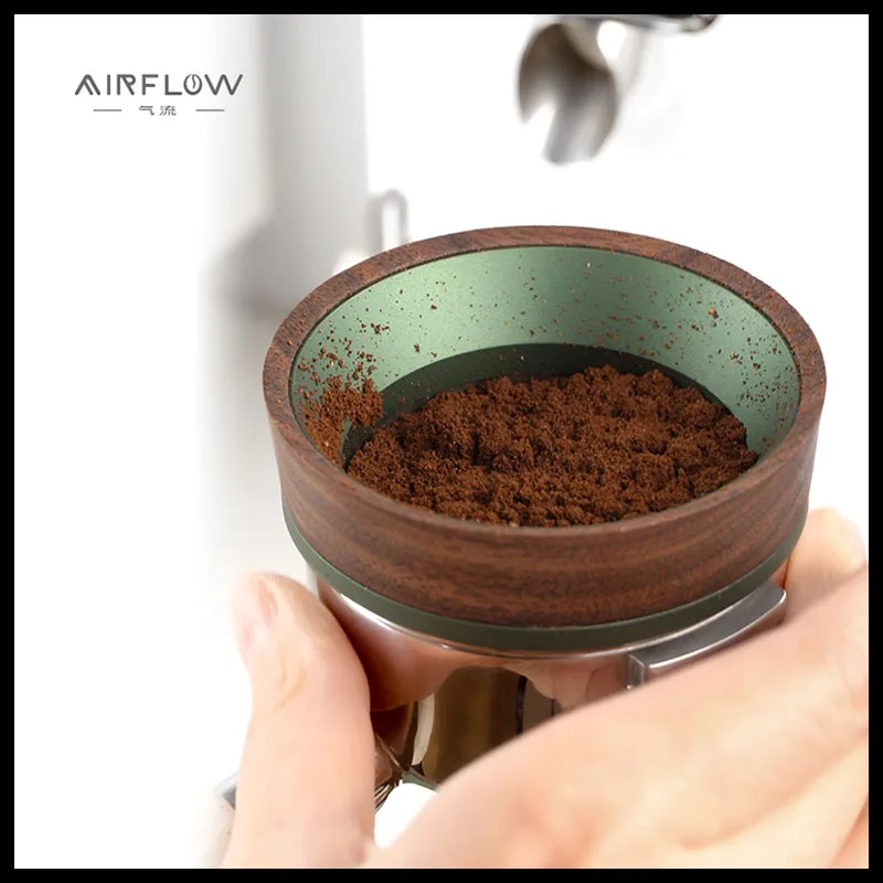 

AIRFLOW Coffee Dosing Cup Magnetic 51mm53mm58mm Coffee Dosing Ring Espresso Accessories Barista Funnel Aluminum Tool Coffeeware