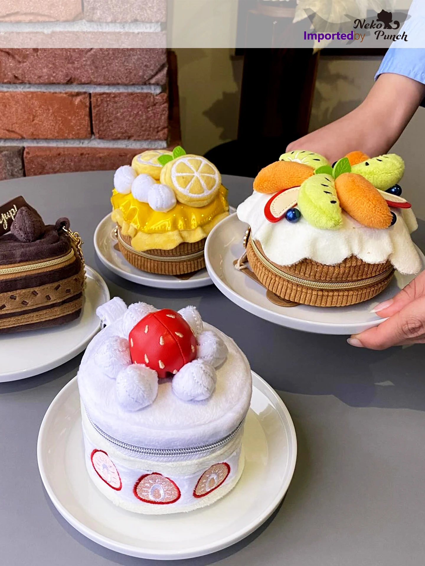 ポータブルで可愛いマカロンカラーの和風コインケース、yupケーキパーティー収納バッグ、クリエイティブなジュエリーアクセサリー、イヤホンカードホルダー