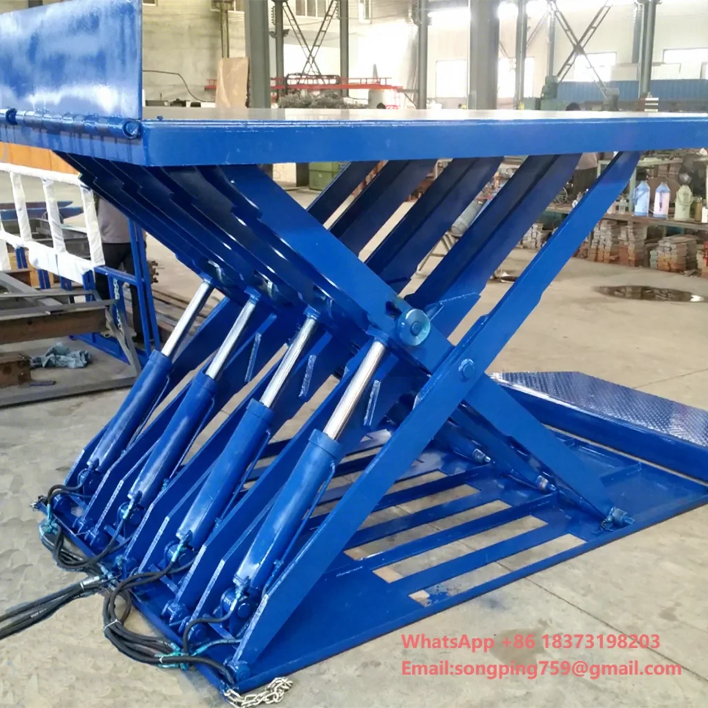 XYZLIFT Fixed Scissor Lift Table with Hydraulic System Mobile Scissor Lift Tables Approved by EN81-31 Certificated