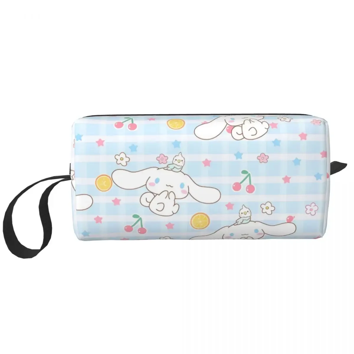 Sanrio Cinnamoroll Cute Cartoon Makeup Bags Large Capacity Cosmetic Bag Trendy Waterproof Pouch for Purse Storage