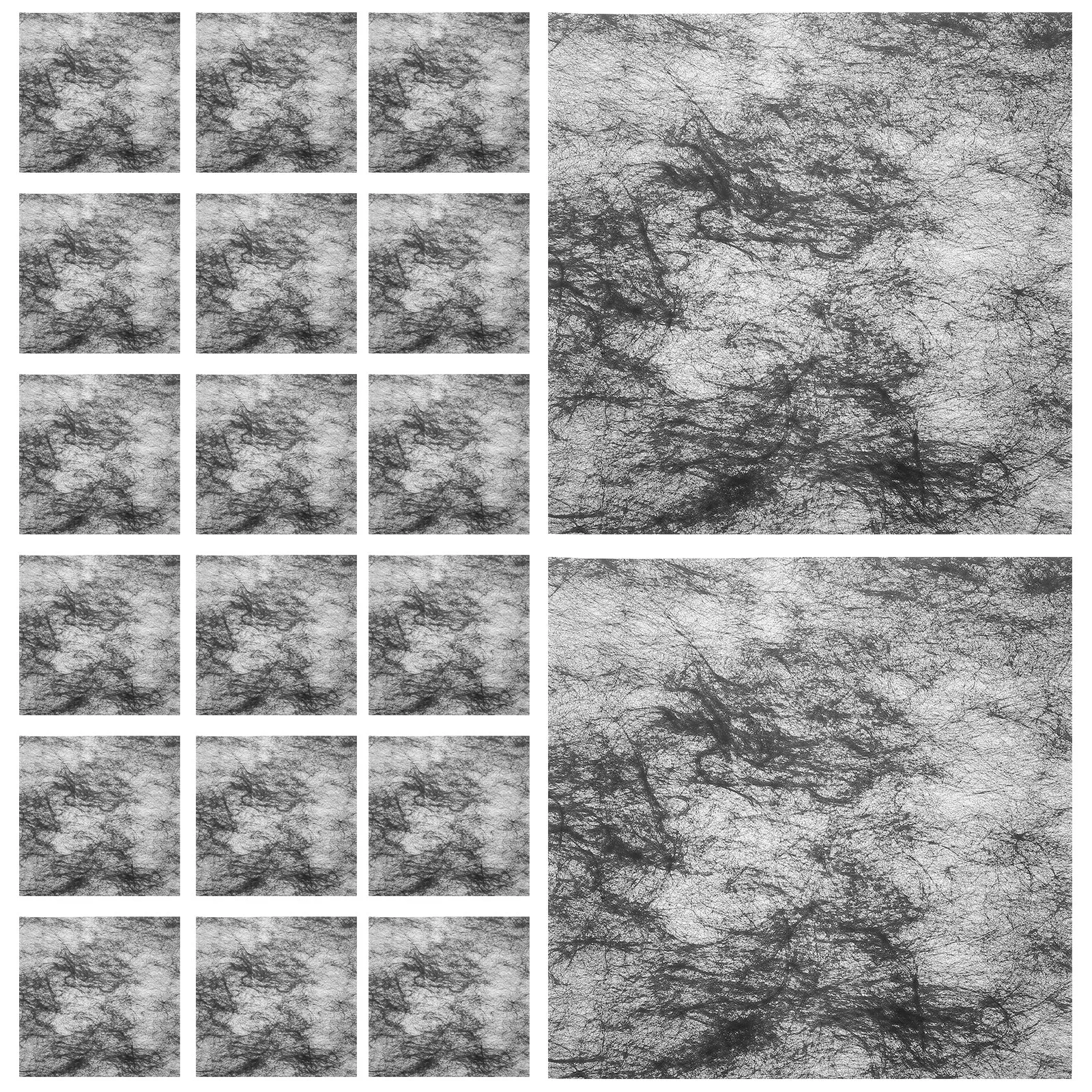 50 Sheets Elegant Floral Wrapping Paper Cotton Candy Lining Waterproof Pear Paper for Flower Bouquets DIY Decorative Art Present - view 2