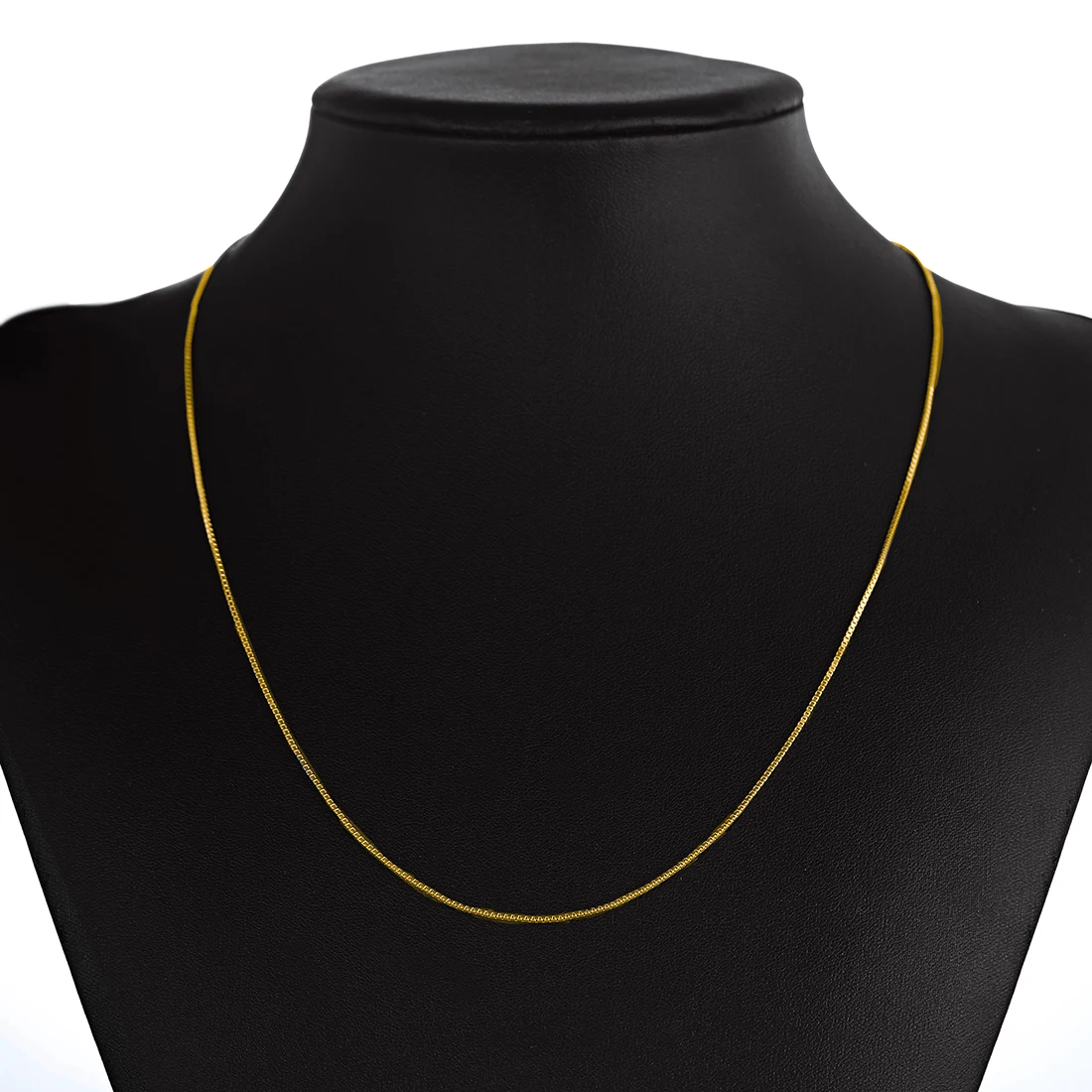 

U7 925 Sterling Silver Box Chain Necklace for Women Bar Rolo Singapore 1mm 18 22 Inches Thin Dainty Choker Jewelry Accessories