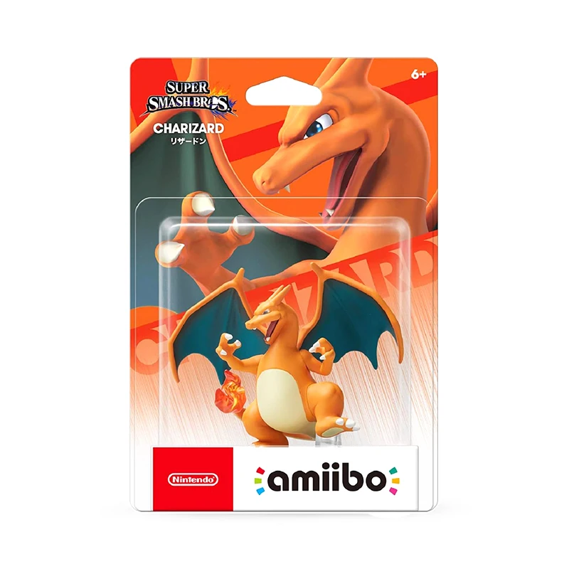 ARTSWIFT Amiibo - Super удар Брос. Серия-Charizard S NFC Азиатская версия региона, Бесплатная Новинка