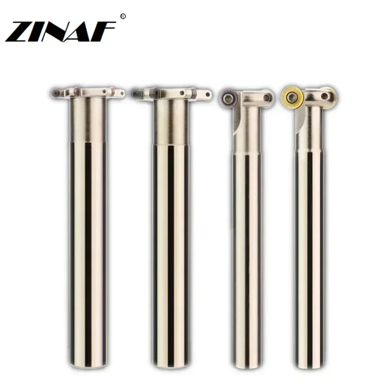 Imagem -05 - Fresa T-slot r Arc Milling Cutter t Grooving Cutter Rdmw Rcmt Rpmt 1204 Inserções de Carboneto Cnc Tmr R2.5 r3 r4 r5 r6