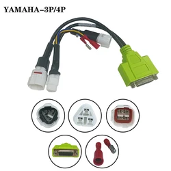 For Yamaha 3P/4P Connector Cable Motorcycle Diagnostic Tool