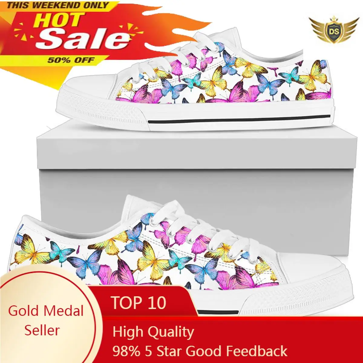 

New Arrival Casual Shoes For Women High Quality Canvas Sneakers Unisex Blue Yellow Walking Casual Sports Shoes