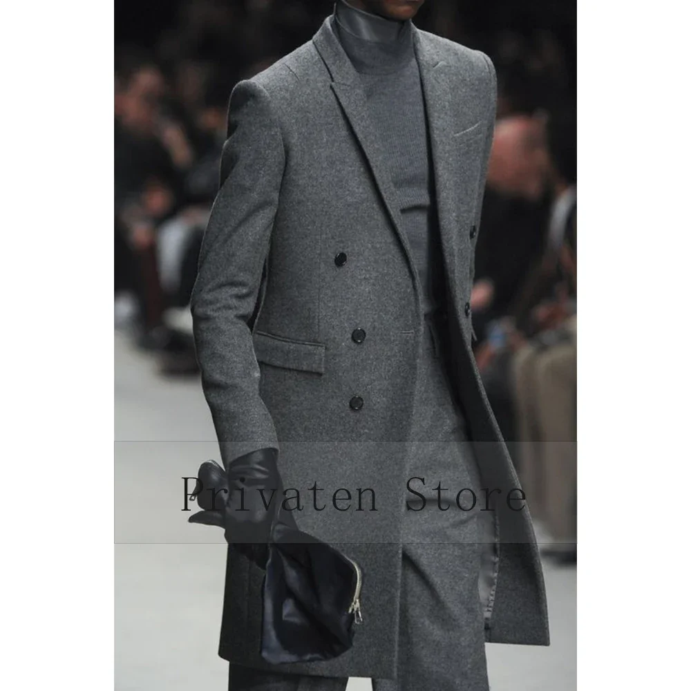 

Новинка в костюмах и пиджаках Мужские шерстяные пальто средней длины Мужской пиджак Костюм Мужской камин Мужские модные куртки Мужские праздничные пальто Топ