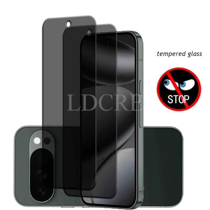 4 قطعة فيلم زجاجي مضاد للتجسس لهاتف جوجل بيكسل 10 برو زجاج بكسل 10 برو واقي للشاشة الخصوصية فيلم بكسل 10 برو الزجاج المقسى #1