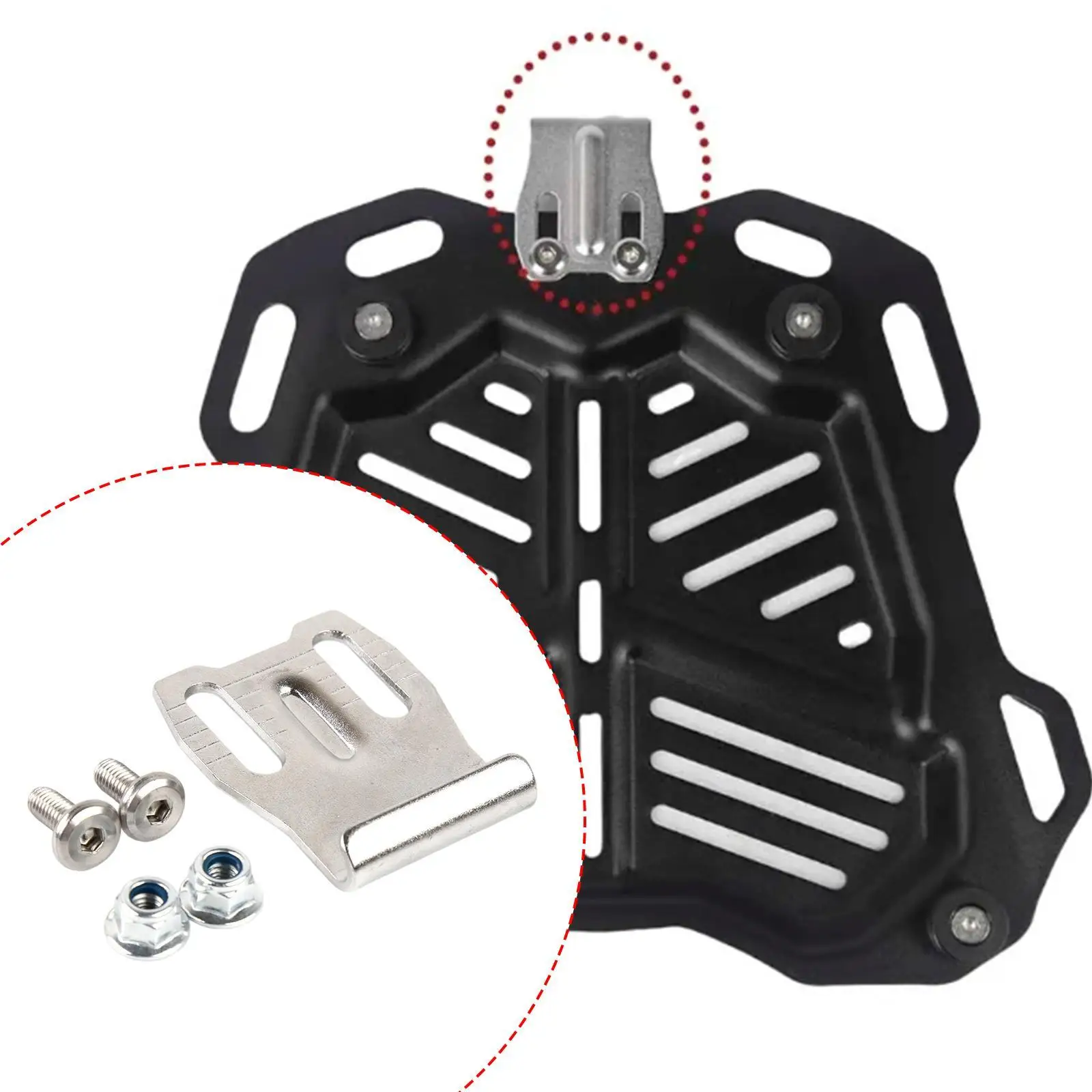 

Motorbike Accessories Professional for 28L/45L/55L/80L/85L/100L Portable Universal Spare Parts Top Case Rear Luggage Trunk Hook