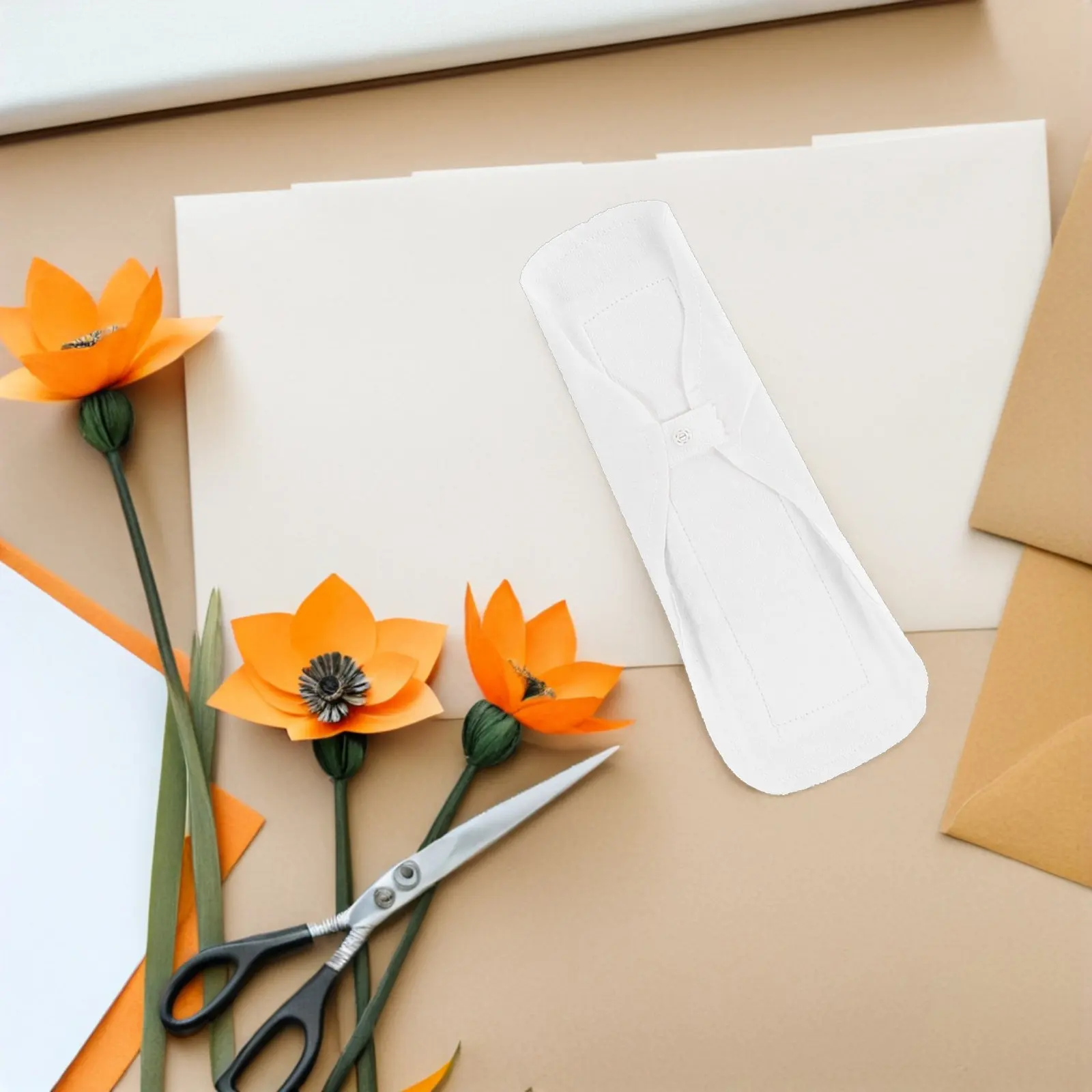 

3Pcs Reusable Menstrual Pad Comfortable Washable Cotton Sanitary Napkin Leakproof Panty Liners for Travel Postpartum Puerpera