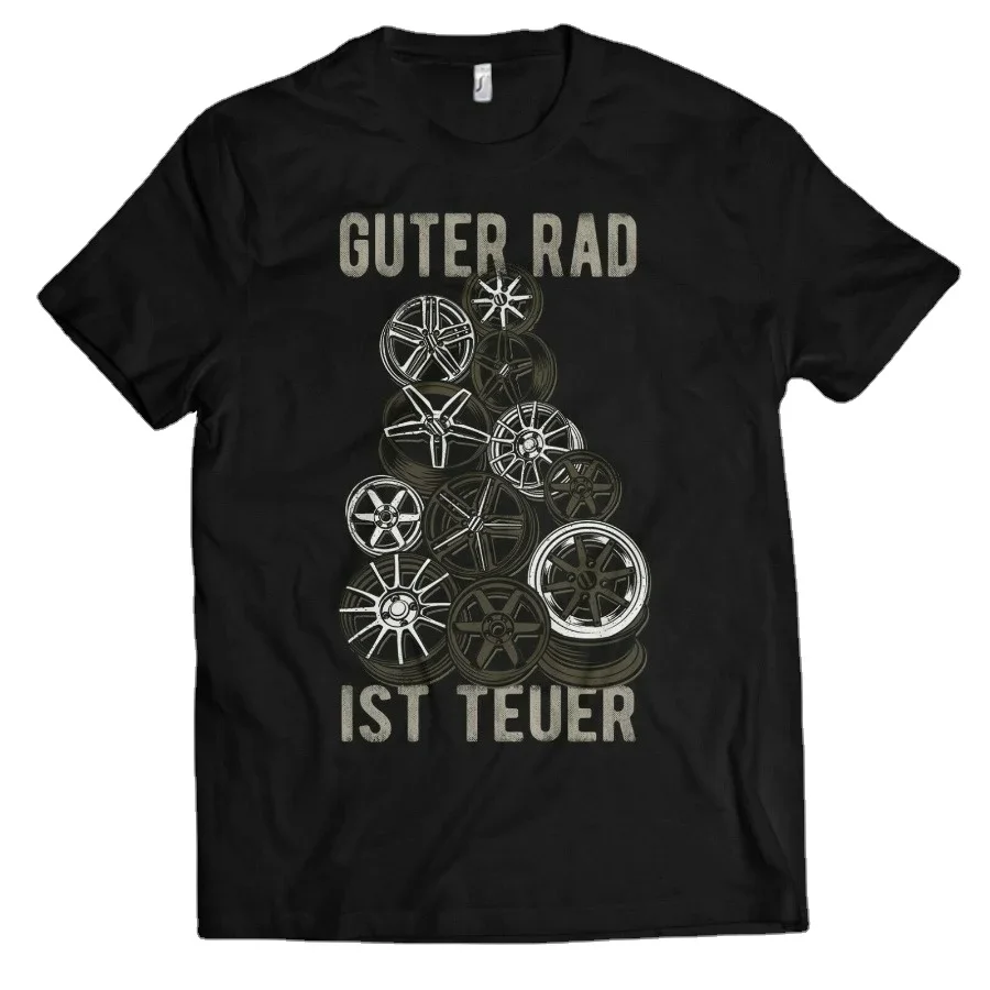 Good Wheel Is Expensive Funny Wrench Alloy Rims Tuning T-Shirt. Summer Cotton Short Sleeve O-Neck Mens T Shirt New S-3XL