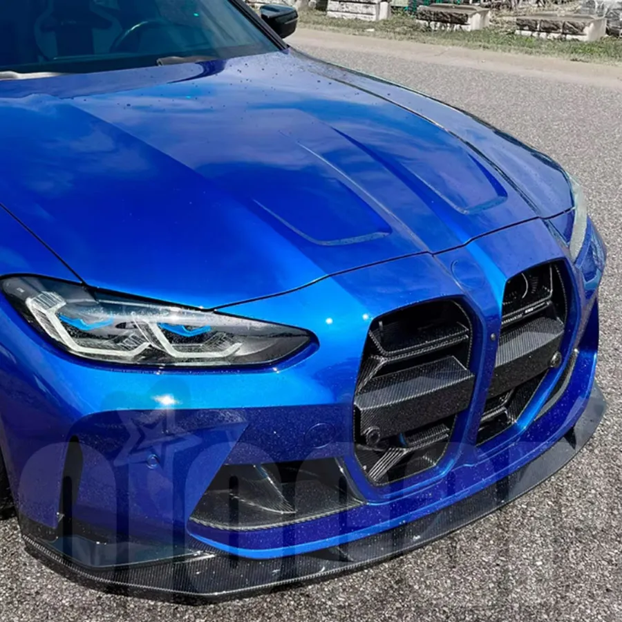 

oiomotors R Style Dry Carbon Front Lip Spoiler for BMW G80 G81 M3 G82 G83 M4