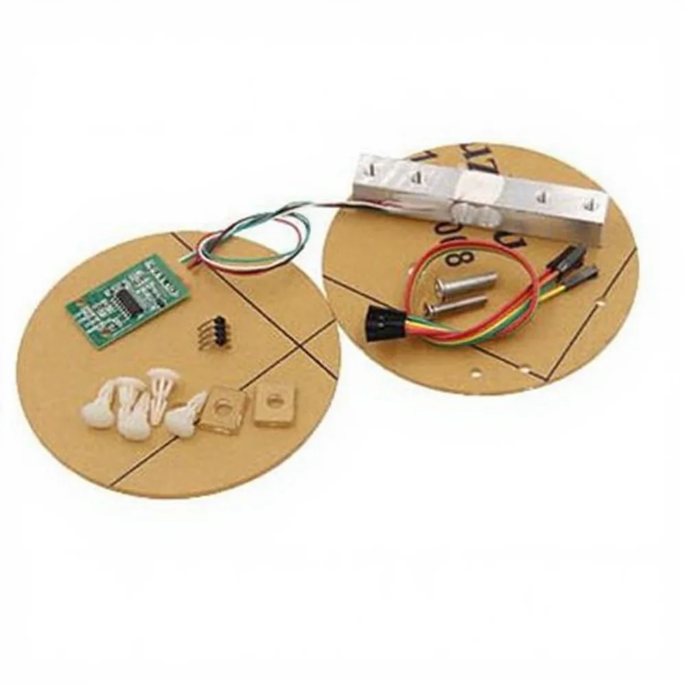 HX711 Weight Sensor Module 1KG Load Cell Kit Precision Amplifier- 2.6V To 5.5V Operating Range For Kitchen Scale Repair  Tools