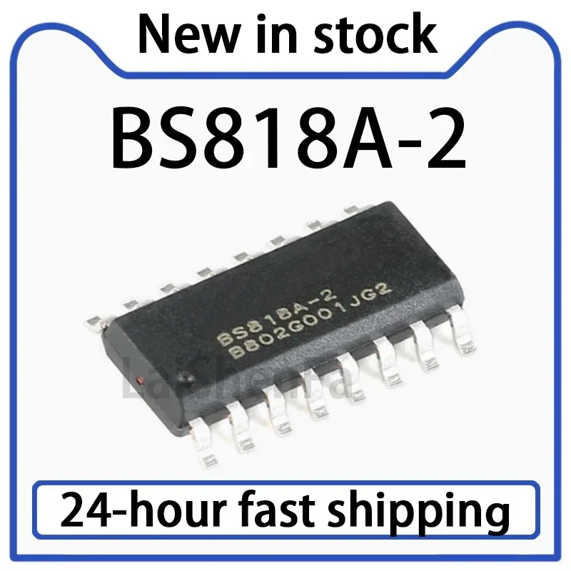 5PCS BS818A-2 NSOP-16 8-key Capacitive Touch Button Chip IC Stock
