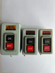 Push Button Power Switch Three Phases Power Control Start Switch AC 380V 10A/15A/30A 3P 1.5/2.2/3.7KW TBSN-310 TBSN-315 TBSN-330