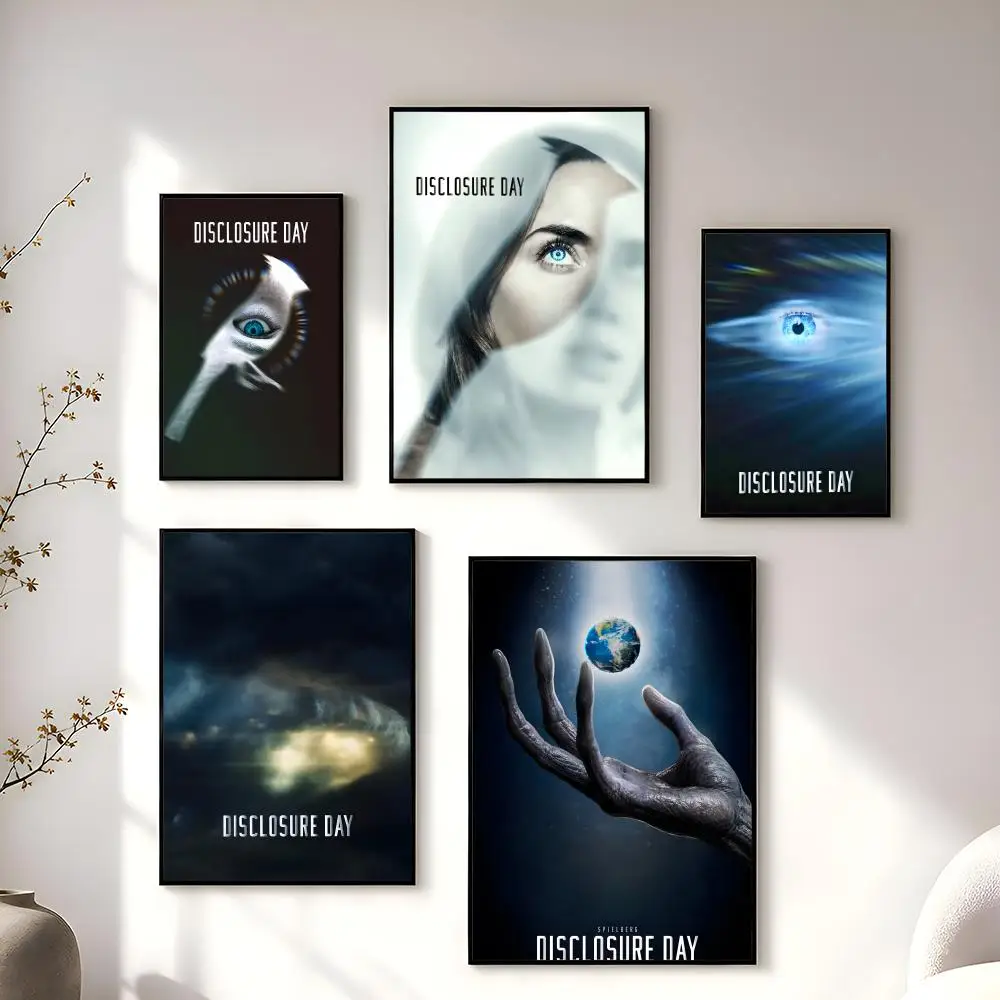 Movie D-Disclosure Day Poster High-Quality And Affordable Wall Stickers For Dormitory And Living Room Decoration