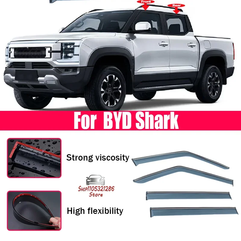 

Suitable for BYD Shark right-hand drive cars, rain or shine